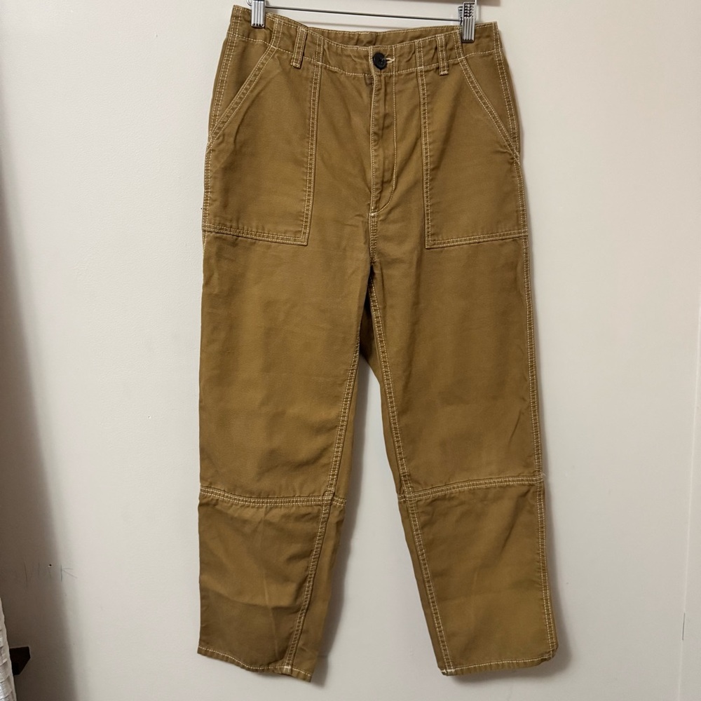 Divided H&M(28in waist)women’s khaki Brown Cargo straight leg skater Pants jeans